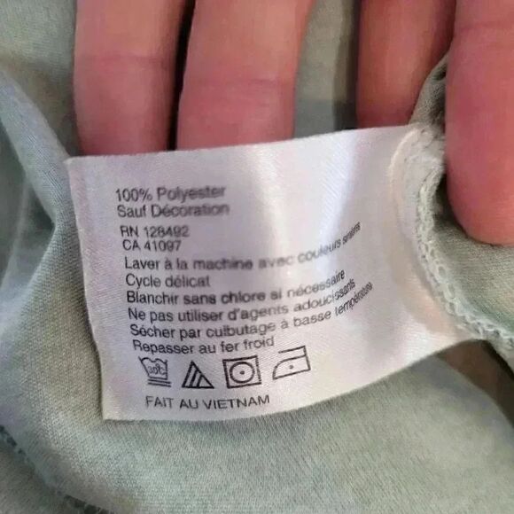 Greg Norman Men's Sage Green Polyester Polo Golf Shirt - Picture 4 of 7